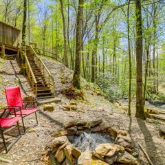 Creekside Cabin with Deck and Grill in Whittier!