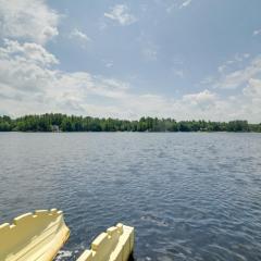 Lakefront Getaway with Canoe and Dock Fishing!