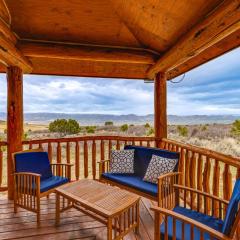 Spacious Rifle Cabin with Deck and Mountain Views!