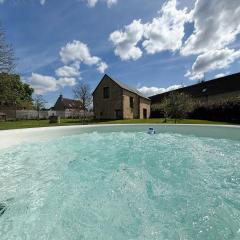 Superbe Grange et son bain nordique, endroit paisible du Perche