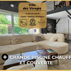 Villa des Virages - 5 min du circuit du Mans