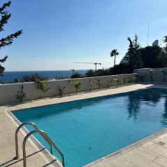 Luxury Seaview Limassol Villa Pool Jacuzzi Sauna