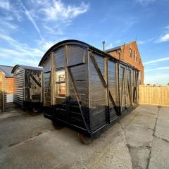 Two Vintage Railway Carriages