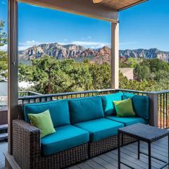 Stay & Save! Colorful Skies & Red Rock Views, Hot Tub, Balcony, Fire Pit!