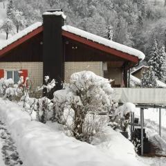 Cozy House above Lake Lucerne in car-free Vitznau Mittlerschwanden at Mount Rigi railway