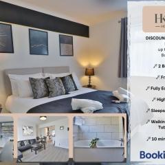 Perfect For Contractors, Families, Business Stay, 2 Bed Apartment By HKM HOUSING Short Lets & Serviced Accommodation Watford