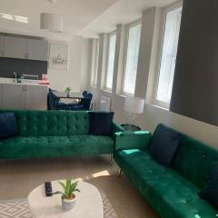 Two bedroom, modern spacious apartment.