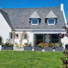 Maison Golfe du Morbihan - Vue Mer - Plage à 600m - 6 Chambres