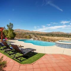 Sunset House Joshua Tree Infinity Pool Spa Views Hiking Trail