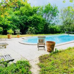 Villa de 3 chambres avec piscine privee jardin amenage et wifi a Prailles La Couarde