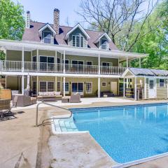 Huge Family Home with Pool - 13 Mi to Lake Michigan!