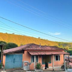 Casa Leela Canastra - Área externa e fogão a lenha