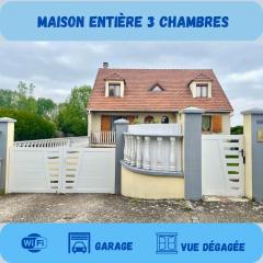 Maison, 3 chambres avec jardin