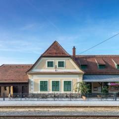 Familienurlaub im Bahnhof Dürnstein