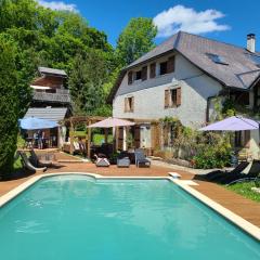 L'oree des Bornes-appartement avec piscine