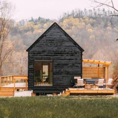 Modern Cabin Nestled on 40 Acres with Hot Tub