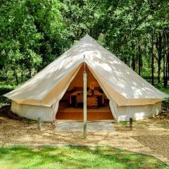 Luxury Bell Tent at Camping La Fortinerie