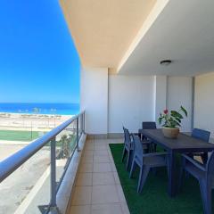 Mar y Sal 12 Suites, gran terraza con vistas al mar, 2 Hab, garaje y piscina
