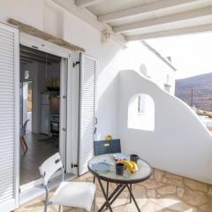 House with view in Aegean Sea