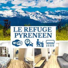 LE REFUGE PYRENEEN - Climatisation Parking WIFi Espace de Travail - NEUF- Très belle Vue sur les Pyrénées - 2 lits - OFFRE SPECIALE