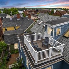 Steps to Downtown Rooftop Deck North End Gem