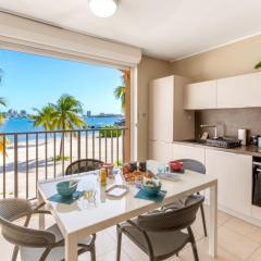 Vue imprenable sur le lagon, appartement 1ch 4p