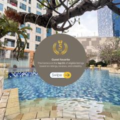 Jakarta Two Bedroom Casa Grande Residence Apartement Connected to Mall