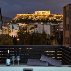 Acropolis view Penthouse46 Jacuzzi Quality living