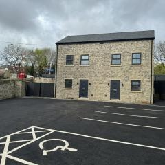 Newly constructed town house next to the canal