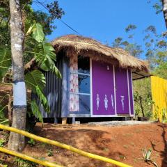 Misty Lavender Bamboo Hut Stay Idukki