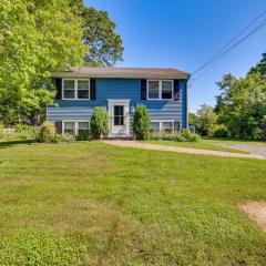 Bright Narragansett Beach Escape with Deck and Yard!