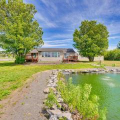 Serene Chiloquin Home with On-Site Pond and Decks!