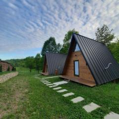 Mia Cabins - Two Aframe cabins in Bacau, Romania