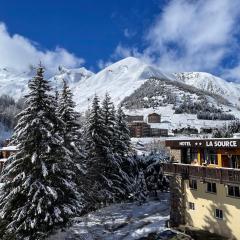 Eden Studio station la Foux Allos centre, 5 couchages avec chambre Ménage inclus dans le tarif