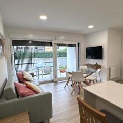 Apartamento con jardin Long Beach Loredo