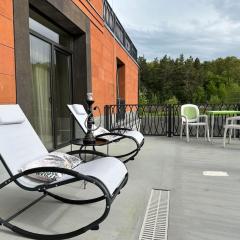 Apt with Terrace to chill and Mountain View