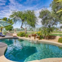Pool and Putting Green Goodyear Home on Golf Course