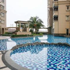 Elegant and Comfy 1BR Apartment at Marina Ancol By Travelio