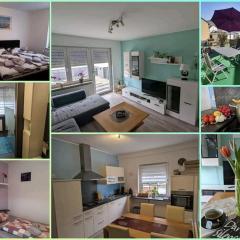 Ferienwohnung Philippi - Moselblick mit großer Dachterrasse, 75 qm, Hunde willkommen
