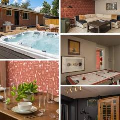 NEW Modern, Luxury Home with Hot Tub, Gym, Sauna, and 12 Minutes to Denver