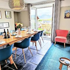 Harbour & Mountain Views, Porthmadog House, Sleeps 9, 4 Bedrroms, 2.5 Bathrooms