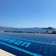 Bodrum eaSon Villa & House 350m2 Full Sea View with Private Infinity Pool