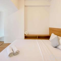 Warm and Simply Look Studio Apartment at Tokyo Riverside PIK 2 By Travelio