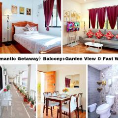 Romantic Getaway》Balcony+Garden View & Fast Wi-Fi