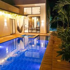 Hermosa casa vacacional en Condominio campestre con baño turco