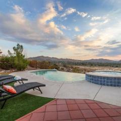 Sunset House Joshua Tree Infinity Pool Spa Views Hiking Trail