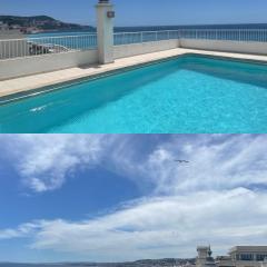 Studio with Terrace & Rooftop Pool in Promenade des Anglais