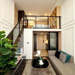 Duplex Luxury near bts mrt Icon siam Siam paragon