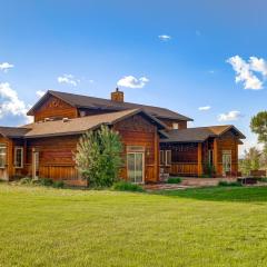 Spacious Afton Home Patio, Grill and Mountain Views