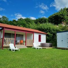 Chalet Etxetxoa, de 1 à 4 personnes avec Climatisation, Terrain privé et Piscine